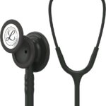 3M Littmann Classic III Monitoring Stethoscope, 5803, More Than 2X as Loud* and Weighs Less**, Stainless Steel Black-Finish Chestpiece, 27" Black Tube, Stem and Headset