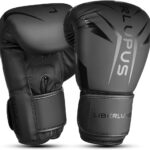 Liberlupus Boxing Gloves for Men & Women, Boxing Training Gloves, Kickboxing Gloves, Sparring Punching Gloves, Heavy Bag Workout Gloves for Boxing, Kickboxing, Muay Thai, MMA