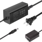 AC-PW20 Continuous Power Adapter NP-FW50 Dummy Battery for Sony Alpha ZV-E10, A5000, A5100, A6000, A6100, A6300, A6400, A6500, A7, A7 II, A7R, A7R II, A7S, A7S II, RX10 Cameras