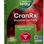 Nature's Way CranRx® BioActive Cranberry, Supports Urinary Tract Health*, Antioxidant Support*, 500 mg potency, Vegan, Non-GMO Project Verified, 30 Capsules (Packaging May Vary)