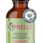 Mielle Organics Rosemary Mint Scalp & Hair Strengthening Oil for All Hair Types, 2 Ounce