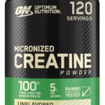 Optimum Nutrition Micronized Creatine Monohydrate Powder, Unflavored, 120 Servings, 600 Grams (Packaging May Vary)
