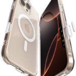 Spigen for iPhone 16 Pro Max Case, Ultra Hybrid T MagFit [Camera Control Button Coverage] [Compatible with Magsafe] - White