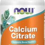 NOW Foods Supplements, Calcium Citrate with Vitamin D, Magnesium, Zinc, Copper, and Manganese, 100 Tablets
