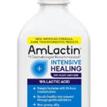 ايه ام لاكتين لوشن الجسم رابيد ريليف لتجديد البشرة الجافة - زجاجة بمضخة سعة 8.8 اونصة - مقشر ومرطب 2 في 1 مع سيراميد و15% حمض اللاكتيك لتخفيف البشرة الجافة لمدة 24 ساعة