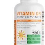 Bronson Vitamin D3 10,000 IU (250 mcg) High Potency - Supports Healthy Immune System, Strong Bones, Muscles & Teeth - Non GMO, 360 Softgels (1 Year Supply)