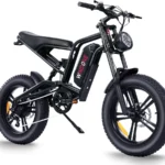 E2/K20 Electric Bike for Adults, 48V 13Ah/15Ah Battery, Up to 28 MPH & 46.6/60 Miles (PAS), 750/1000W Peak Ebike with All-Terrain 20"/26'' Fat Tires, UL Certified, Moped E-Bike