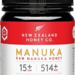 New Zealand Honey Co. Raw Manuka Honey UMF 15+ | MGO 514+, UMF Certified / 8.8oz