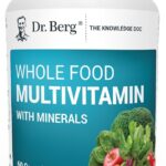 Dr. Berg Whole Food Multivitamin with Minerals - Daily Multivitamin for Men and Women - Includes Premium Whole Food Fruits and Vegetable Blend with Folate, Alpha-lipoic Acid and More - 60 Capsules