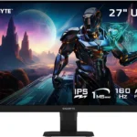 GIGABYTE - GS27U - 27" SS IPS Gaming Monitor - UHD 3840x2160-160Hz - 1ms MPRT - AMD FreeSync Premium - HDMI, DP - Black