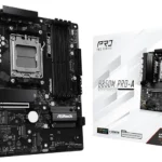 ASRock AMD B850M Pro A Socket AM5 Ryzen 9000/8000/7000 Series DDR5 8000+ (OC) MHz 256GB Micro ATX Motherboard SATA3 6.0 Gb/s PCIe 5.0 B850 M.2 Key E for WiFi 6E BIOS Flashback 2.5G LAN