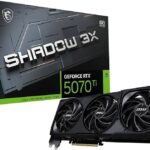 MSI GeForce RTX 5070 Ti 16G Shadow 3X OC
