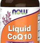 NOW Supplements, CoQ10 Liquid, 100 mg per Teaspoon, with Co-enzyme B Vitamins, Sweetened with Xylitol, 4-Ounce
