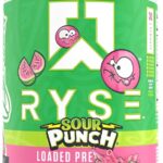 Ryse Loaded Pre Workout Powder Supplement for Men & Women | Pumps, Energy, Focus | Beta Alanine + Citrulline | 300mg Caffeine | 30 Servings (Sour Punch Watermelon)