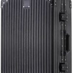 HotWay Carry On Luggage with Aluminum Frame, 20 Inch PC Hard Shell Suitcase with Spinner Wheels and TSA Lock, Lightweight Luggage for Travel (22x14x9 Airline Approved)