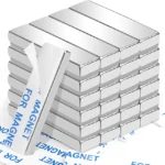 40x10x5mm Magnets Bar, 24 Pack Powerful Rare Earth Magnetic Bar, Rectangular Magnets with Adhesive Backing for Crafts, Tool, Storage, Science, Office