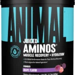Animal Juiced Amino Acids - BCAA Powder EAA Matrix Plus Hydration with Electrolytes and Sea Salt Anytime Recovery and Improved Performance, Grape Flavor, 30 Servings