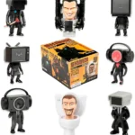 SKIBIDI Toilet Mystery Figure Collector Series, Collectible Figures, Officially Licensed Toilet Merch.