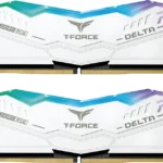 TEAMGROUP T-Force Delta RGB DDR5 Ram 32GB (2x16GB) 6000MHz PC5-48000 CL30 Intel XMP 3.0 & AMD Expo Compatible Desktop Memory Module Ram White FF4D532G6000HC30DC01