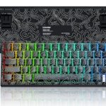 Womier M68 HE V2 Rapid Trigger Keyboard 60% Percent, Hall Effect Topographic Gaming Keyboard, Wired RGB Custom Mechanical Keyboard with Magnetic Switch, PBT Keycaps for Mac/Win (Black)