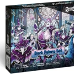 Vallejo - Squidmar Dark Future Paint Set 72.202 | 12 x 18 ml/0.6 fl oz Hobby Colors + Miniature (32 mm)