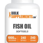 BulkSupplements.com Omega Fatty Acid Softgels, 1000mg Essential Fatty Acids Capsules, 240 Count