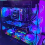 لوحة مضيئة GPU VGA، ضوء إيمان لبطاقة الرسومات، تخصيص شعار العلامة التجارية MOD 5V ARGB 3PIN AURA SYNC