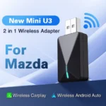 BYLITU محول carplay اللاسلكي mini u3 Android auto dongle التوصيل والتشغيل Bluetooth WiFi اتصال تلقائي OTA ترقية عبر الإنترنت