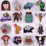 ألعاب أفلام الإبداع المينا دبوس التلبيب دبابيس لحقائب الظهر شارات اكسسوارات للمجوهرات دبابيس مجوهرات باردة الهدايا