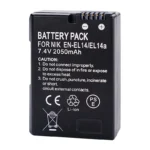 2050mAh EN-EL14 EN EL14 14A EN-14A بطارية الكاميرا أو شاحن لنيكون D5500 D5300 D5600 D3200 D3300 D5100 P7800 P7700 P7100