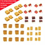 T المضادة للانزلاق TX xt30 XT60 XT90 المكونات عالية الحالي لرسو السفن محطة موصل الطاقة الذكور والإناث موصلات للبطارية ESC