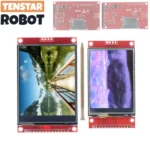 شاشة SPI TFT LCD تعمل باللمس مع القلم ، وحدة المنفذ التسلسلي مع القلم ، ILI9341 ، 2.4 2.8 "، PBC 240x320