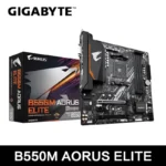 2025 New B550M AORUS ELITE Motherboard Micro-ATX Socket AM4 For Ryzen 5000 4000 3000 Series CPU Dual Channel DDR4 SATA3 M.2