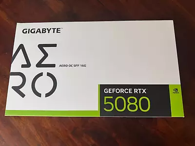 🔥 Gigabyte RTX 5080 AERO OC SFF 16G Graphics Card ✅SEALED - SHIPS TODAY!!✅