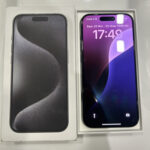 Apple iPhone 15 Pro Max 256GB - Black Titanium - With Invoice