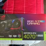 ASUS ROG Strix GeForce RTX 4070 Ti Super 16GB GDDR6X OC RGB LIGHTS Graphics Card