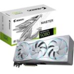 Gigabyte AORUS GeForce RTX 5080 Master ICE 16G WHITE Graphics Card - In Stock