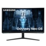 SAMSUNG 32" Odyssey Neo G8 4K UHD 240Hz 1ms G-Sync 1000R Curved Gaming Monitor