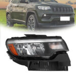 Fit For 2022-2023 Jeep Compass w/o LED DRL Reflector Headlight Lamp Passenger