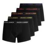 Jack&jones Jacblack Frıday Erkek Boxer 5'li Paket Siyah