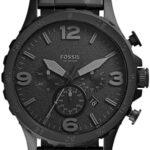 ساعة كرونوغراف كوارتز نات للرجال من فوسيل بسوار من الستانلس ستيل