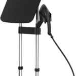 Rowenta IXEO Steamer for Clothes with Ironing Board 65 Inches 45 Second Heatup, 1 Liter Capacity 1500 Watts Ironing, Portable, Fabric Steamer, Garment Steamer, Adjustable QR1410,Black
