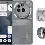 Nothing Phone A059P (3a Pro) 5G Grey, (12 GB RAM, 256 GB Storage) 50 MP Camera,6.77" FHD+ flexible AMOLED display,5000 mAh