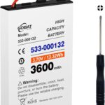 533-000132 Battery Replacement,3600mAh High Capacity Compatible for Logitech G933,G533,G935,G933S,G533S Wireless Artemis Spectrum Gaming Headset Battery with Repair Tools