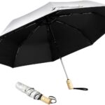 G4Free UPF 50+ UV Protection Travel Sun Umbrella Compact 42 Inch Small UV Blocking SPF Umbrella Auto Open Close