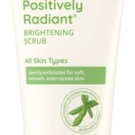 Aveeno Positively Radiant Skin Brightening Exfoliating Daily Facial Scrub, Moisture-Rich Soy Extract, helps improve skin tone & texture, Oil-& Soap-Free, Hypoallergenic, 5 oz