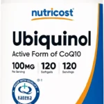 Nutricost Ubiquinol Softgels (120 Softgels | 100 mg Per Serving) - Superior Absorption Antioxidant | Active Form of CoQ10 - Gluten Free, Non-GMO