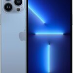 Apple iPhone 13 Pro Max, 128GB, Sierra Blue - Unlocked (Renewed)
