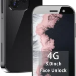 Mini 4G Unlocked Smartphone 3.0 Inch Dual Sim Quad Core 2600mAh Kids Mini Phone Premium Child Phone Small Phone Student Pocket Cellphone, 3+32GB (Cool Black)