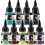 Monument Hobbies Pro Acryl Expansion Set #3 Acrylic Model Paints for Plastic Models - Miniature Painting, no-clog cap, comes loaded with glass agitator